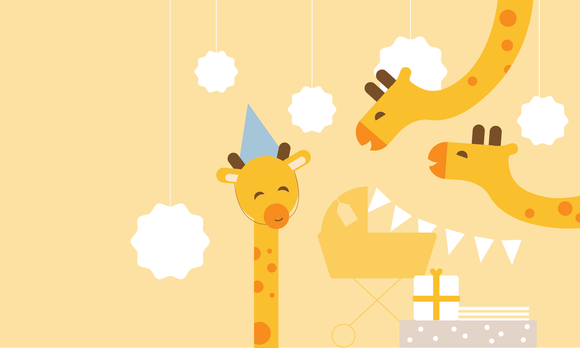 online baby shower card