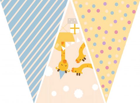 Awesome Free Printable Baby Shower Party Flags Awesome Free Printable Baby Shower Party Flags