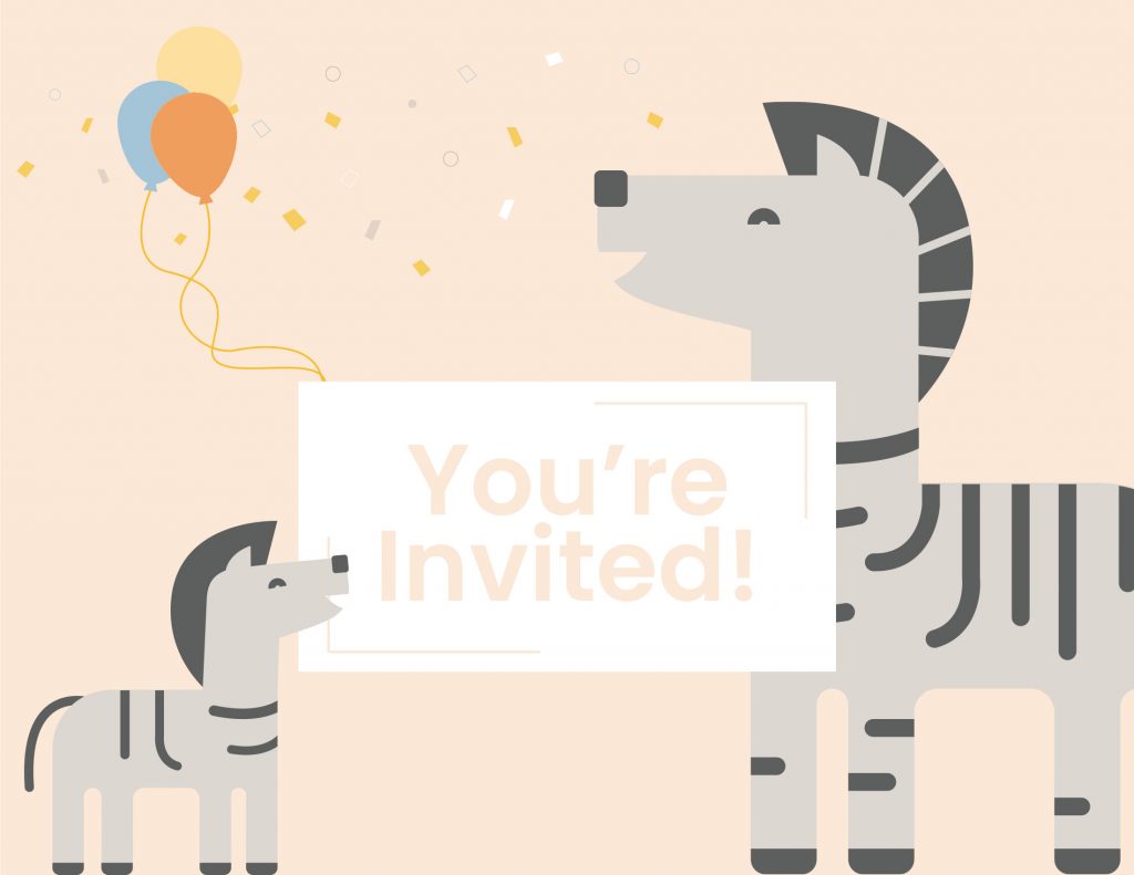 WebBabyShower zebra you are invited