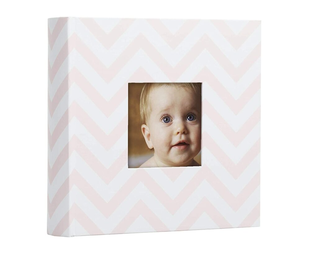 Pearhead Chevron Baby Photo Album