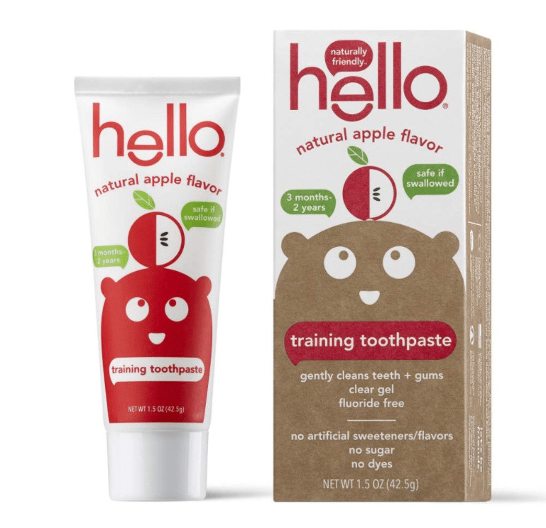 webbabyshower training toothpaste from hello