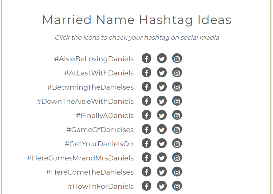 webbabyshower hashtag examples from wedding hashtag generator