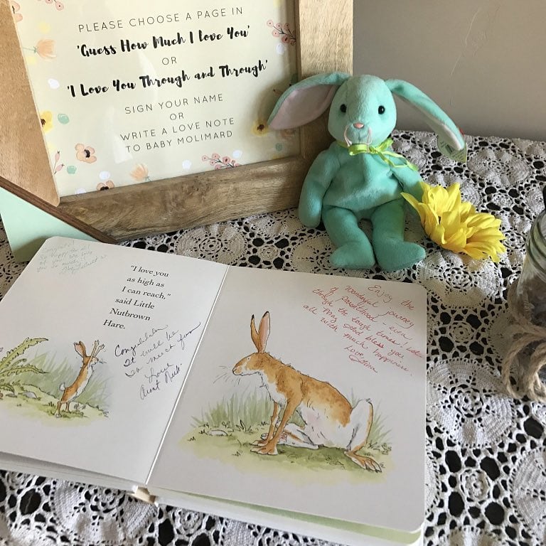 What To Write Inside A Book For A Baby Shower