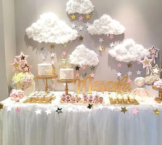 baby shower themes cloud