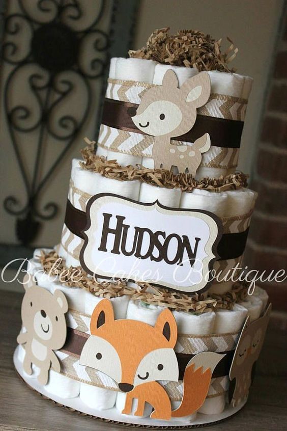 how to make a diaper cake out of cloth diapers