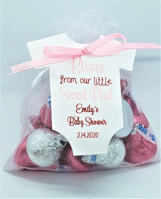 valentines day baby shower kisses chocolate