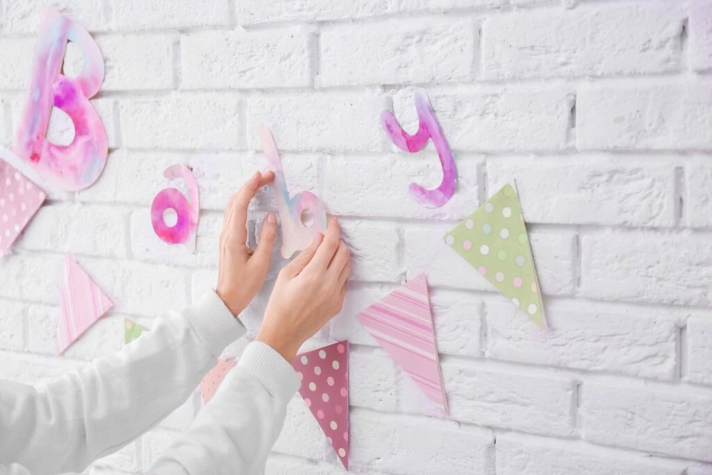 webbabyshower bunting decor | WebBabyShower