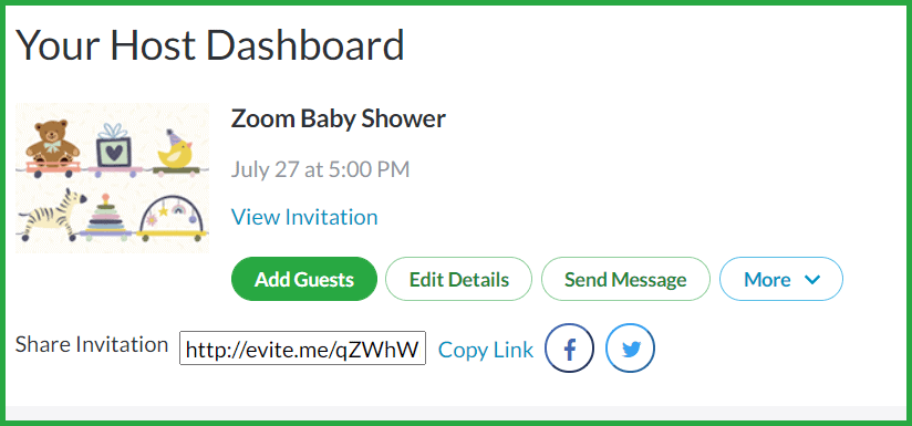 evite link 1 | WebBabyShower