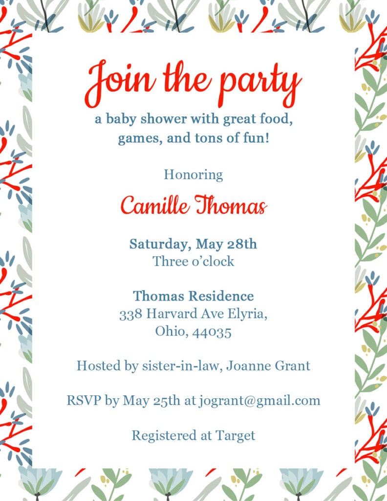 54 Baby Shower Invitation Wording Ideas for a Successful Party in 2023