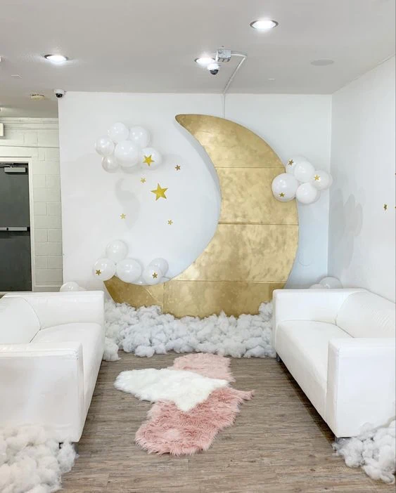 gender neutral baby shower themes backdrop