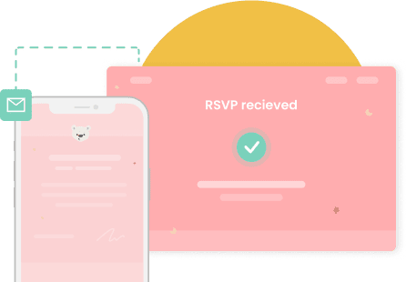 wbs feature invitation rsvp | WebBabyShower