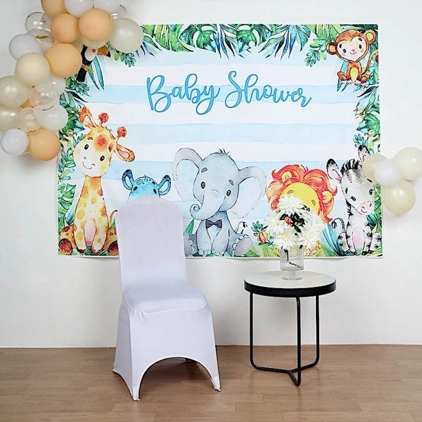 baby shower backdrop