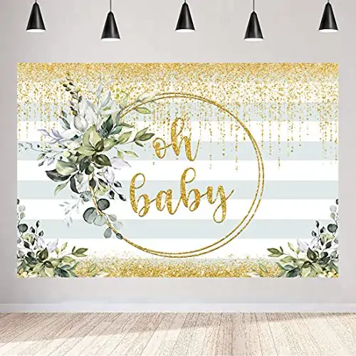 baby shower backdrop