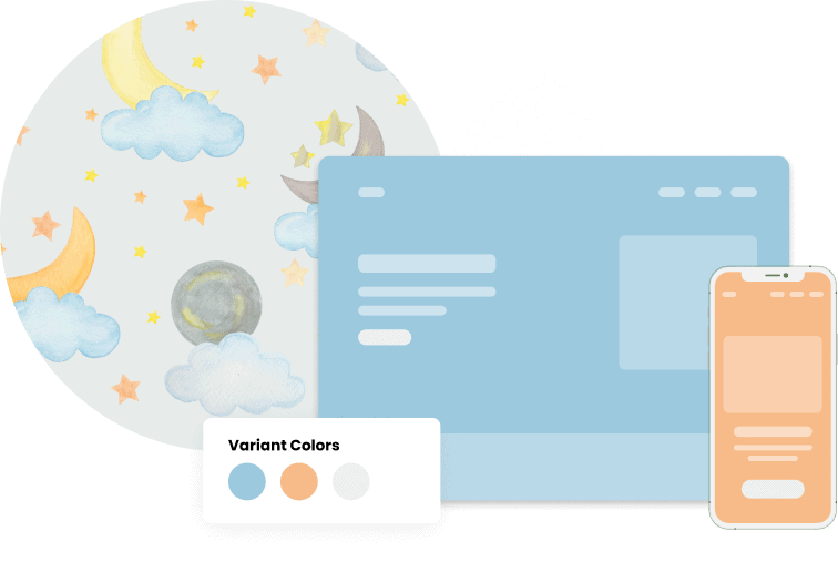 twinkle twinkle little star theme header | WebBabyShower