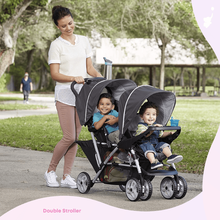 baby gift double stroller