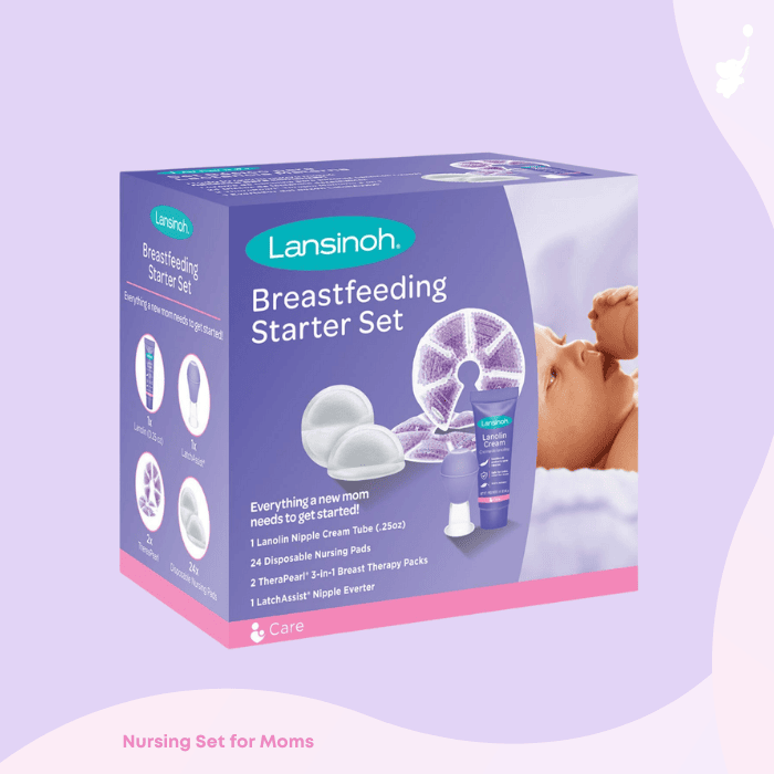 baby gift nursing set for moms | WebBabyShower