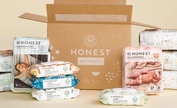 free baby samples honest company diaper and wipes
