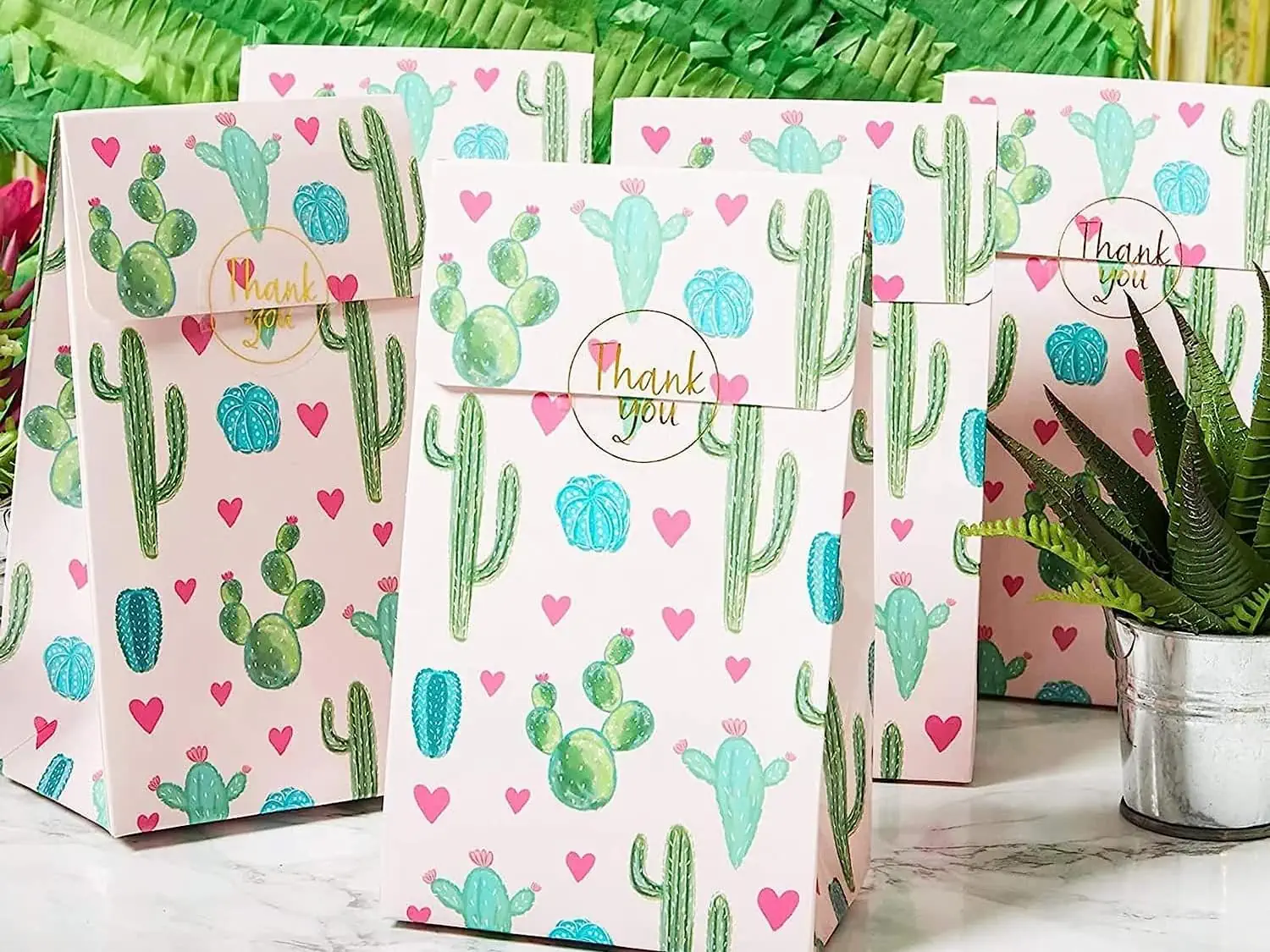 succulent baby shower favor