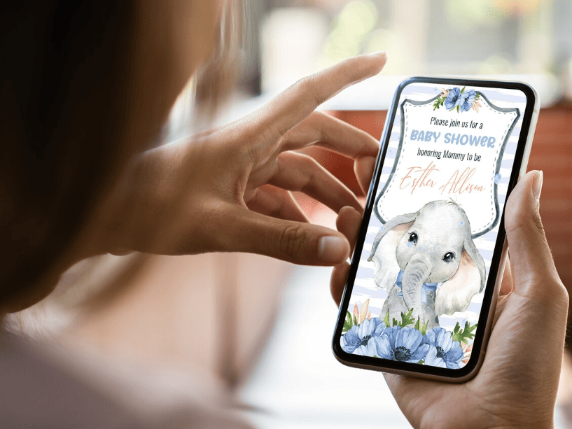 elephant baby shower theme