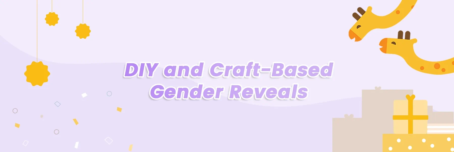 gender reveal ideas diy and crafts