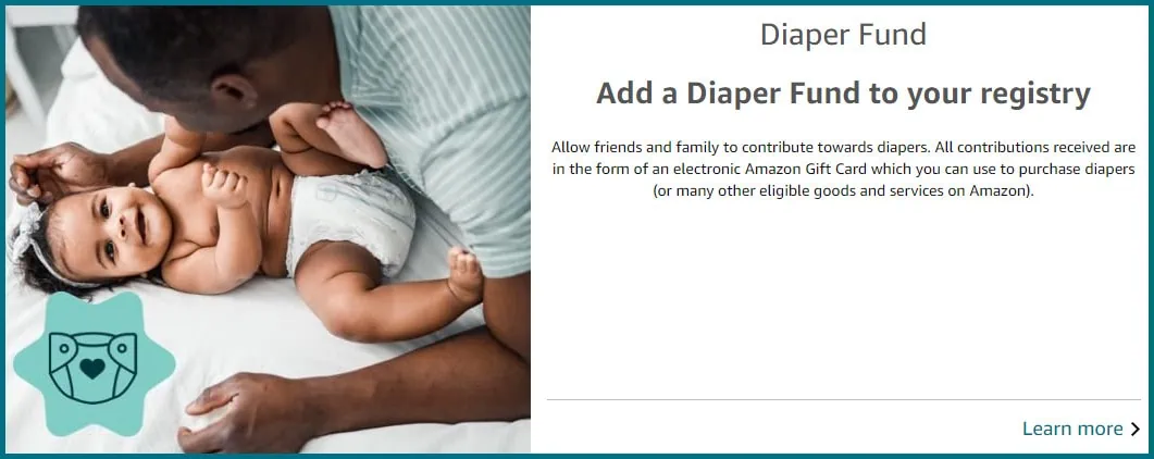 amazon diaper fund