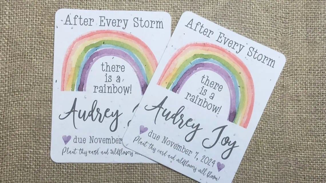 wbs theme rainbow favor