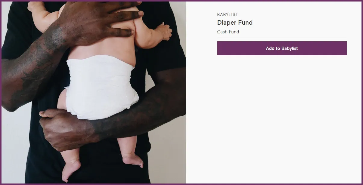 what is a diaper fund