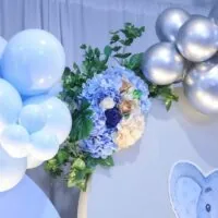a picture of an elephant baby shower organized by Memories Made Events Inc in New York City