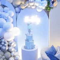 a picture of an elephant baby shower organized by Memories Made Events Inc in New York City