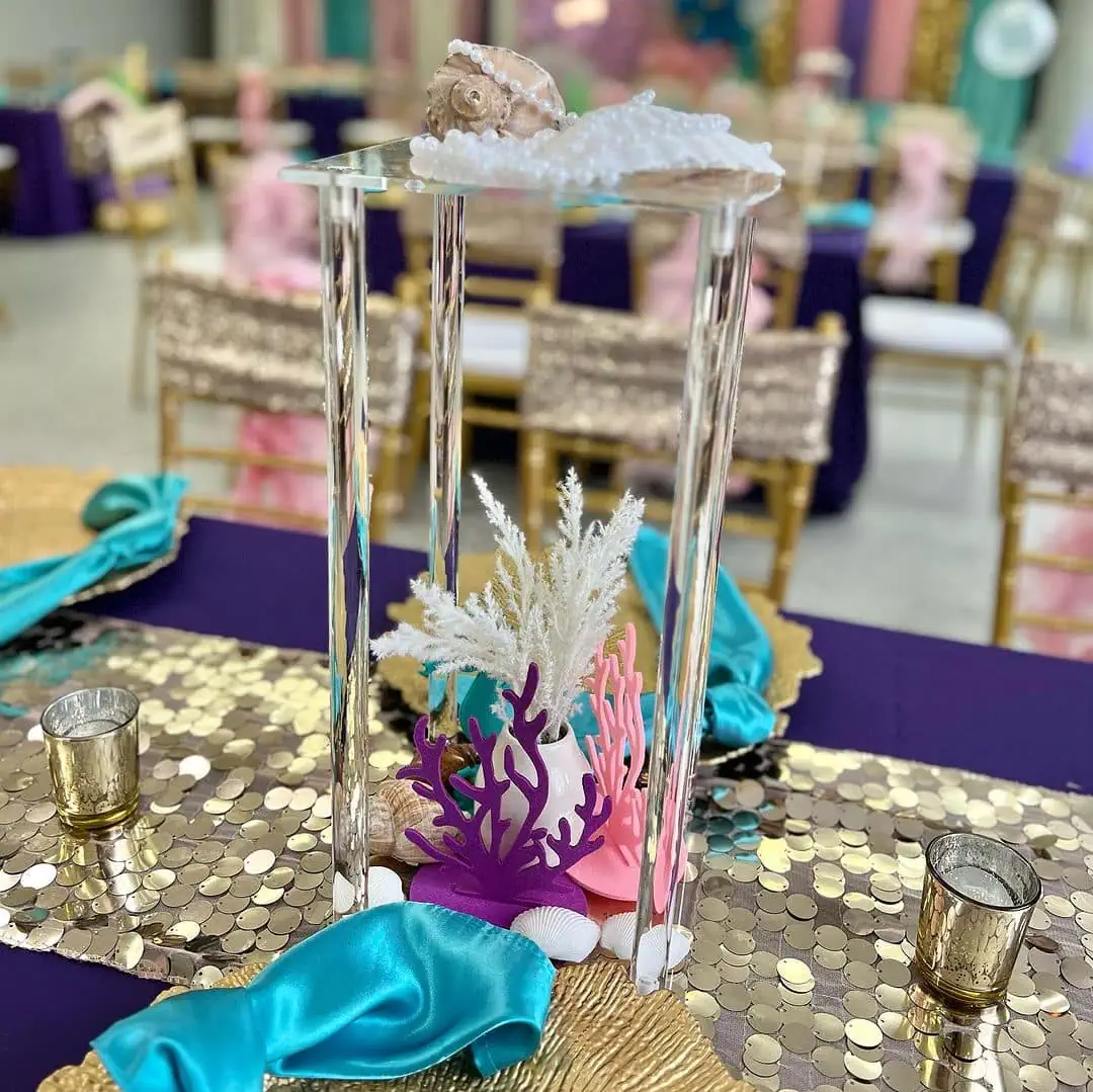 a picture of a mermaid baby shower organized by Kierfully Planned in Pennsylvania