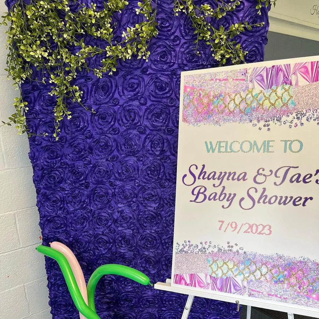 a picture of a mermaid baby shower organized by Kierfully Planned in Pennsylvania