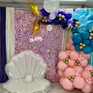 a picture of a mermaid baby shower organized by Kierfully Planned in Pennsylvania