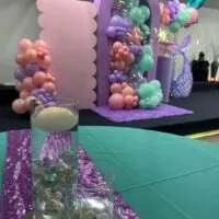 a picture of a mermaid baby shower organized by laurenslavishparties_rentals in Nevada