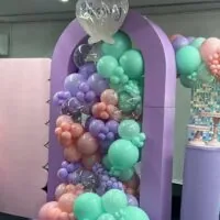 a picture of a mermaid baby shower organized by laurenslavishparties_rentals in Nevada