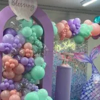 a picture of a mermaid baby shower organized by laurenslavishparties_rentals in Nevada