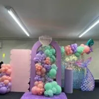 a picture of a mermaid baby shower organized by laurenslavishparties_rentals in Nevada