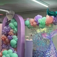 a picture of a mermaid baby shower organized by laurenslavishparties_rentals in Nevada