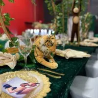 a picture of a safari baby shower organized by Pretty Party Events in Nashville