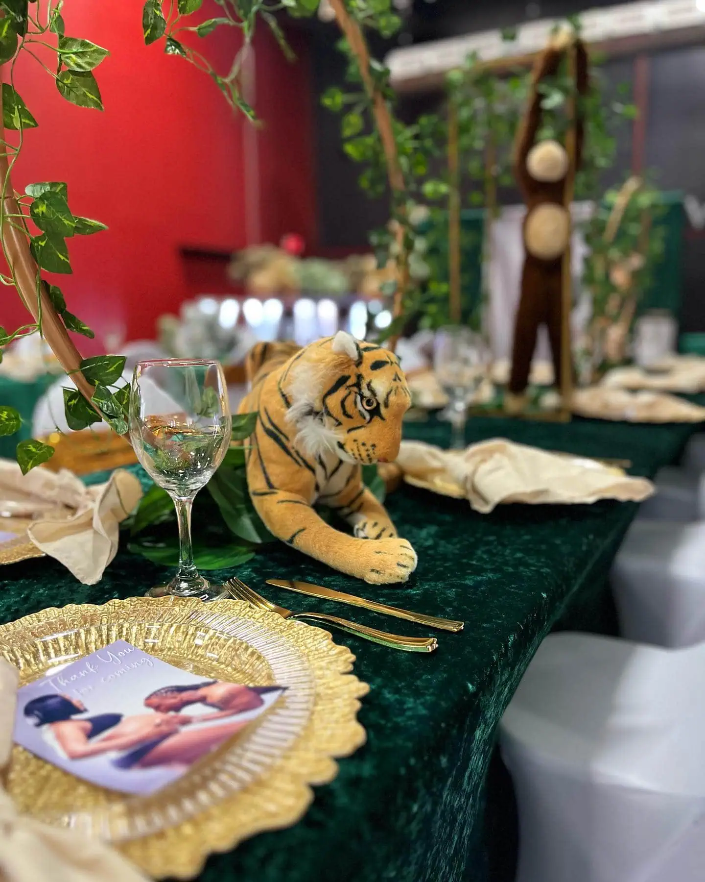 a picture of a safari baby shower organized by Pretty Party Events in Nashville