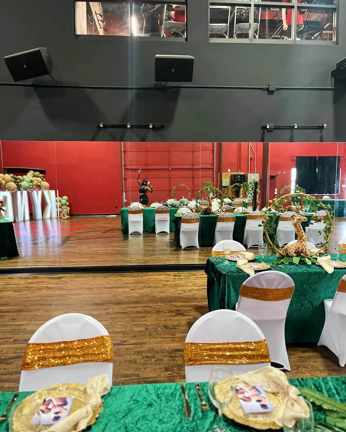 a picture of a safari baby shower organized by Pretty Party Events in Nashville
