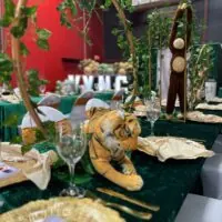 a picture of a safari baby shower organized by Pretty Party Events in Nashville