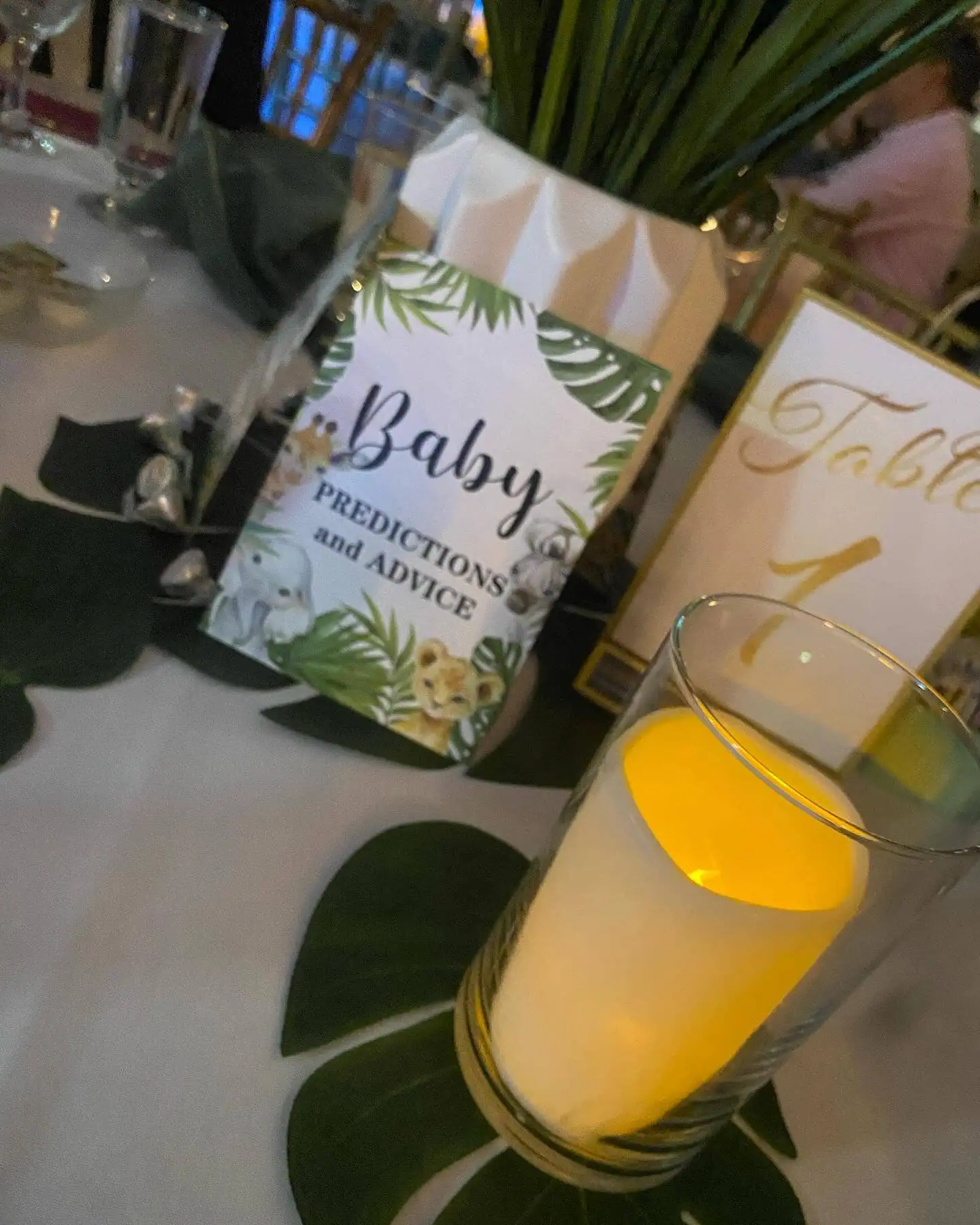a picture of a safari baby shower organized by Shelly's Sweet Events in Queens
