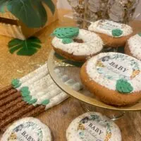 a picture of a safari baby shower organized by Shelly's Sweet Events in Queens