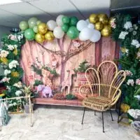 a picture of a safari baby shower organized by aleevang92
