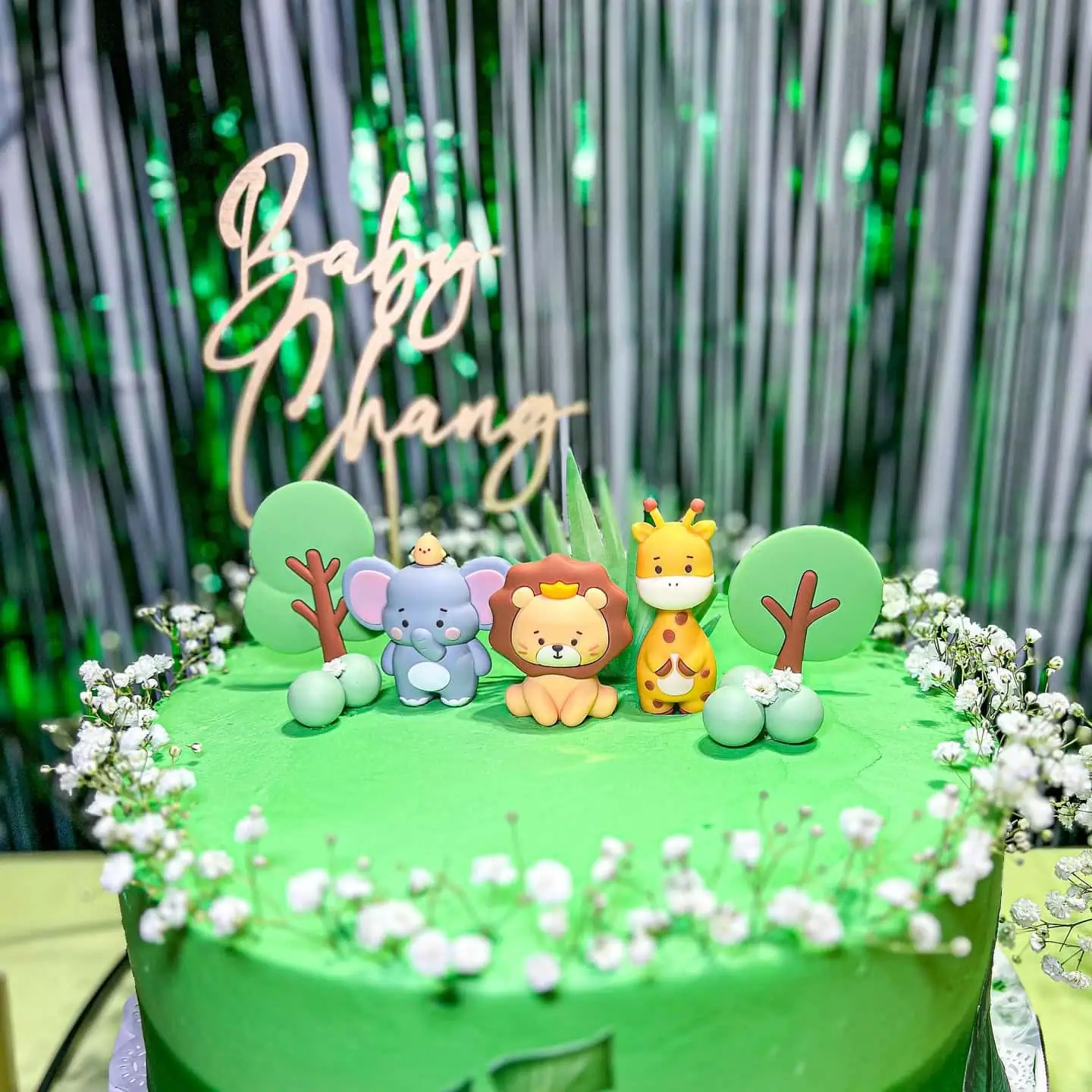 a picture of a safari baby shower organized by aleevang92
