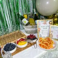 a picture of a safari baby shower organized by aleevang92