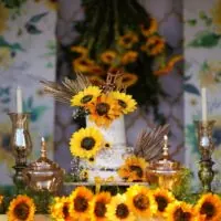 a picture of a sunflower baby shower organized by Episode 21 in Lahore City