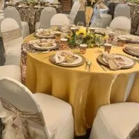 a picture of a sunflower baby shower organized by Party Perfected Events