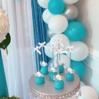 a picture of a twinkle twinkle little star baby shower organized by Charlotte Event Planner in Charlotte, NC