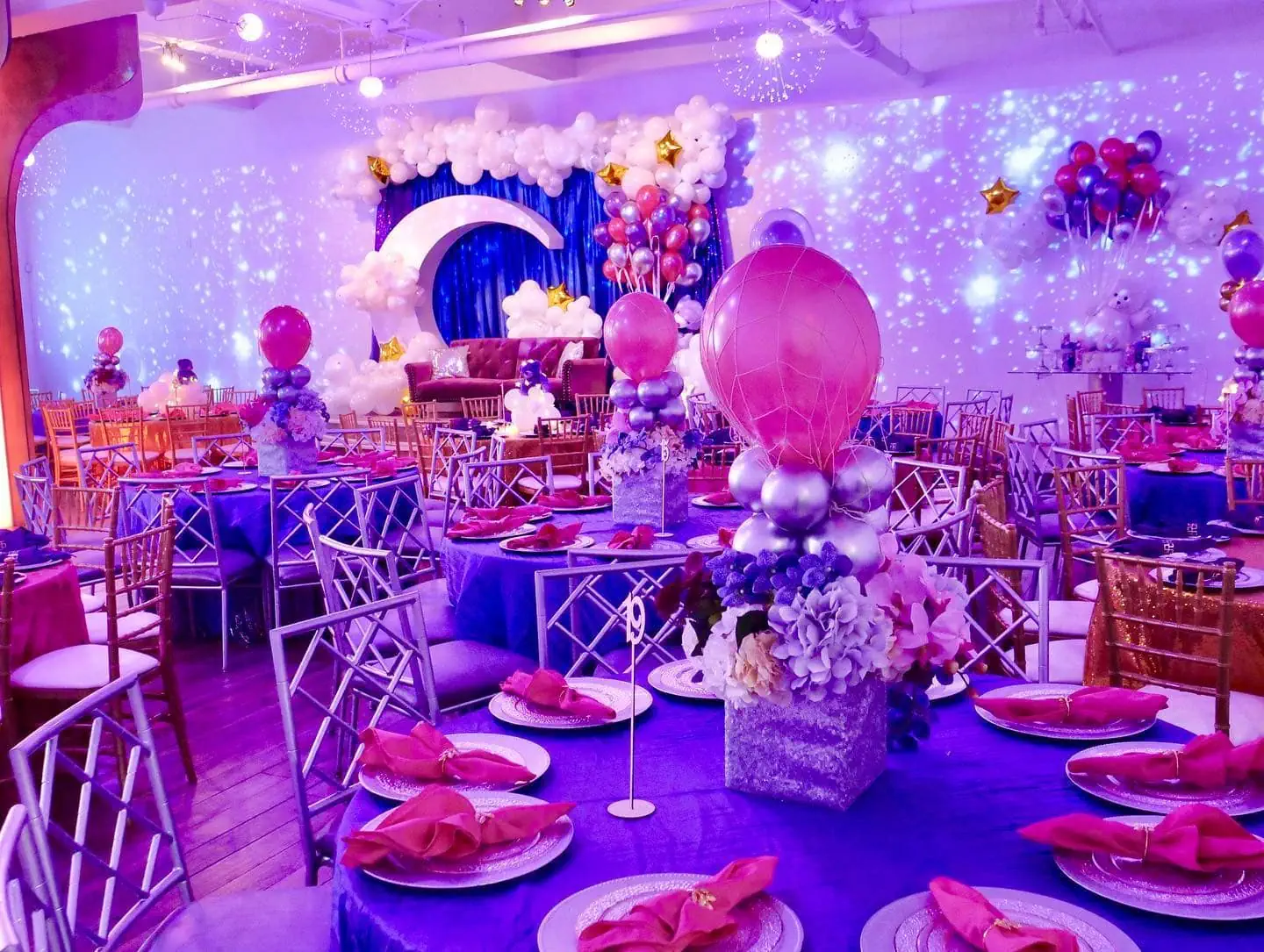 a picture of a twinkle twinkle little star baby shower organized by Paint Your Blesssings Events in Brooklyn